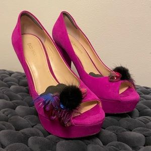 Enzo Angiolini pink party high heels *in box*